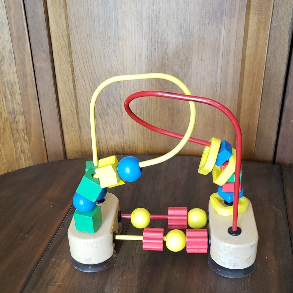 Melissa & Doug First Bead Maze Wooden Educational Toy